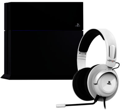 Sony PlayStation 4 with Vibration Stereo Gaming Headset Sony PlayStation 4 with Vibration Stereo Gaming Headset